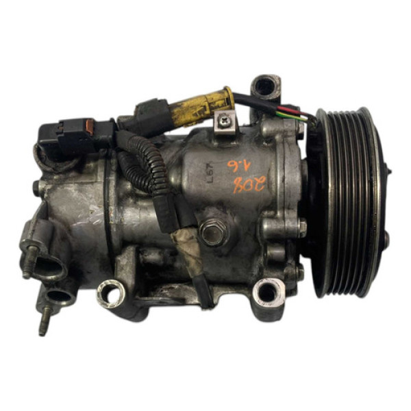 Compressor De Ar Condicionado Peugeot 208 1.6 16v 2013/2021