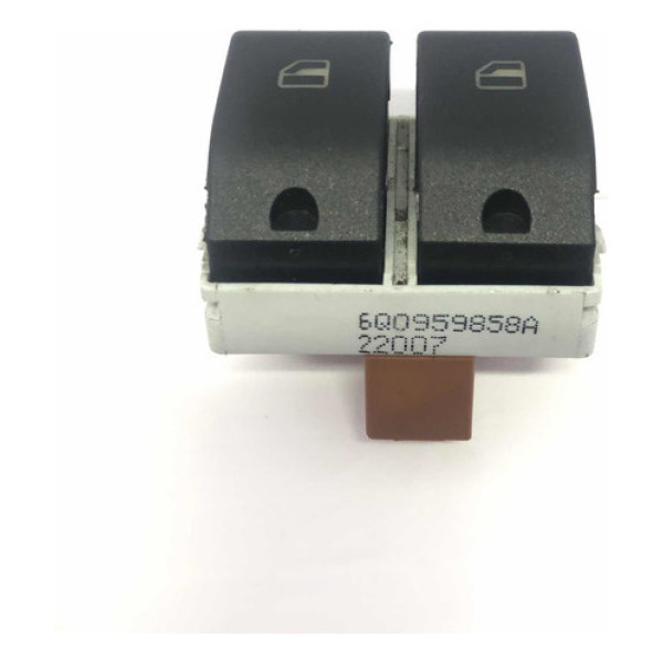 Botão Duplo Vidro Elétrico Volkswagen Gol Fox Polo