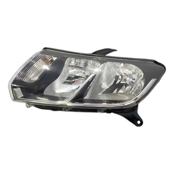 Farol Esquerdo Renault Sandero/logan 2015/2020 C/det Esquerdo/motorista