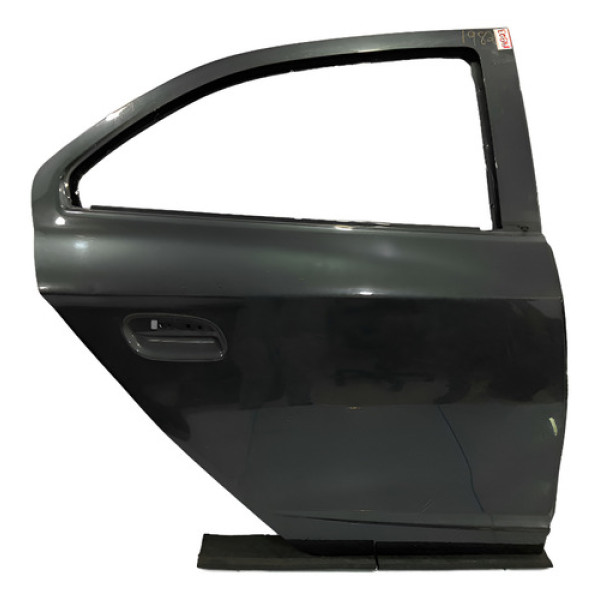 Porta Traseira Direita Chevrolet Onix 2017/2019 Com Detalhe  Traseira Direita Cinza-escuro