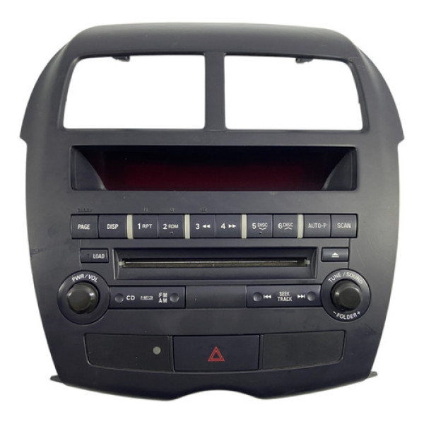 Painel Rádio Difusor De Ar Mitsubishi Asx 2011/2016