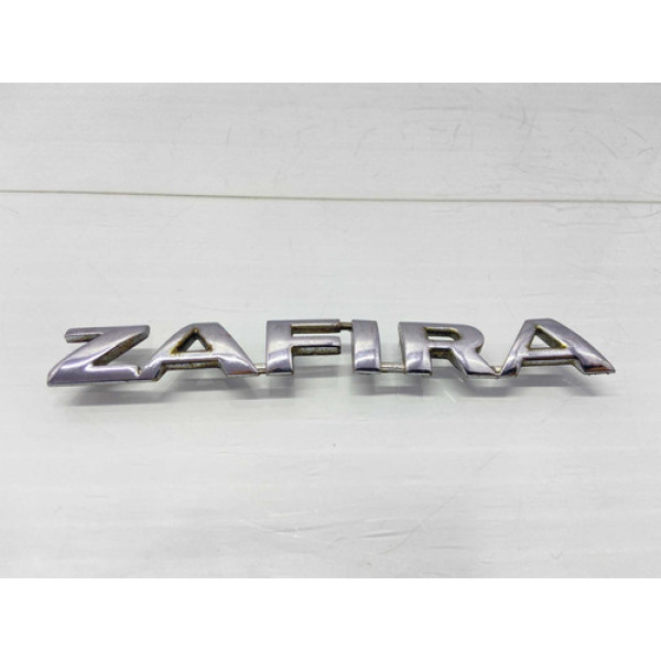 Emblema Zafira Capo Traseiro Chevrolet Zafira 2001/2012