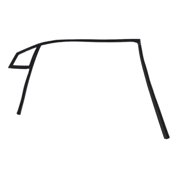 Borracha Canaleta Dianteira Esquerda Jac T5 2016/2021 Preto