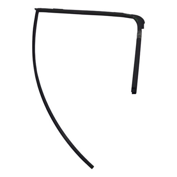 Borracha Canaleta Vidro Traseiro Esquerdo Kicks 2017/2021 Preto