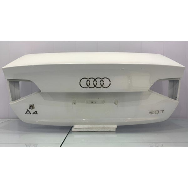Capô Tampa Traseiro Audi A4 2009/2012 - Branco