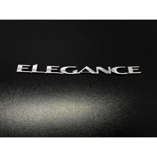 Emblema Elegance Capô Traseiro Chevrolet Vectra 2006/2012