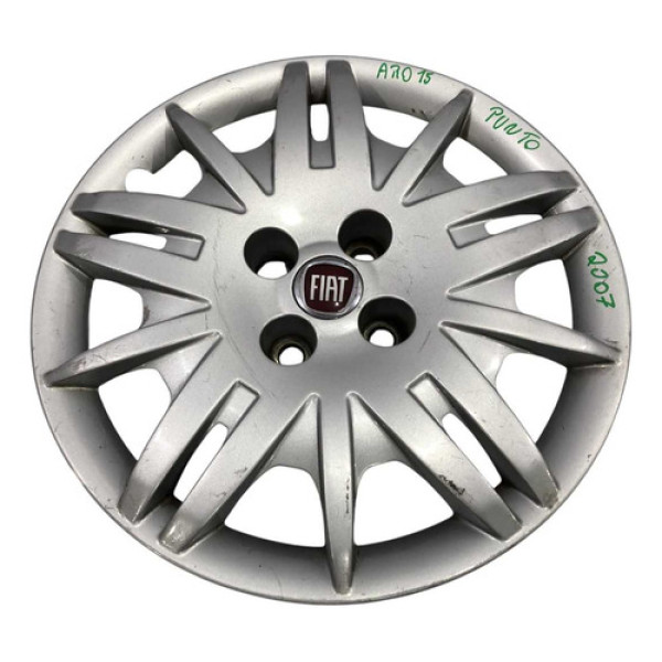 Calota Original Aro 15 Fiat Punto 2007/2011 54804 Prateado