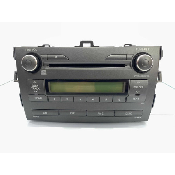 Rádio Original Toyota Corolla 2009/2012
