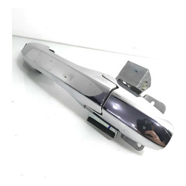 Maçaneta Externa Prata Traseira Esquerda Honda City 2014 Prateado