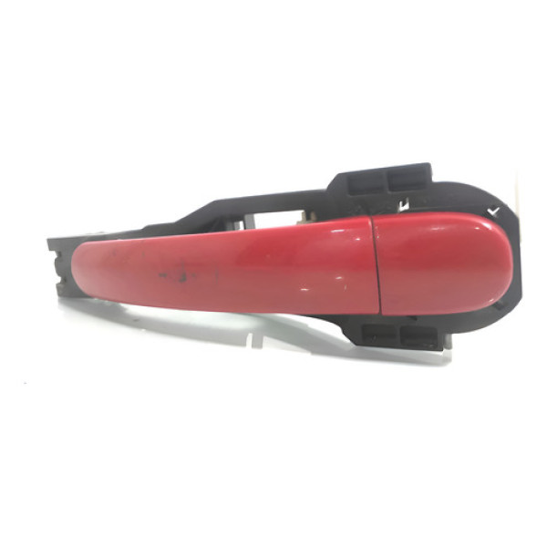 Maçaneta Externa Traseira Esquerda Volkswagen Fox 2013 Vermelho