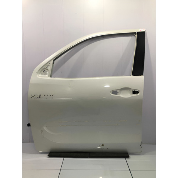 Porta Dianteira Esquerda Toyota Hilux 2016/2022 Com Detalhe Dianteira Esquerda Branco