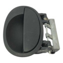 Maçaneta Externa Traseira Direita Chevrolet Meriva 2003/2011 Preto Traseira