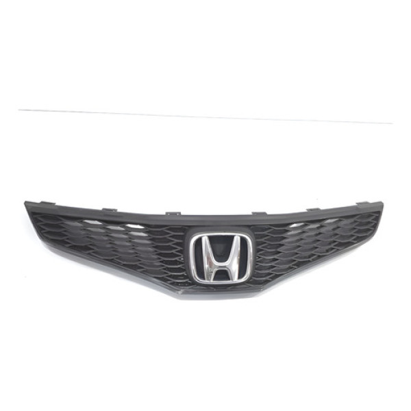 Grade Com Emblema Honda Fit 2009/2014 Brilhante