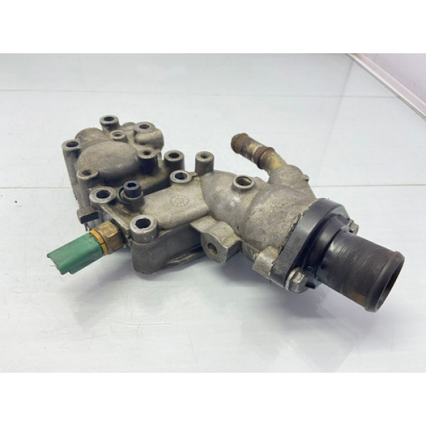 Carcaça Valvula Termoestatica Peugeot 206 207 1.4 2005/2012