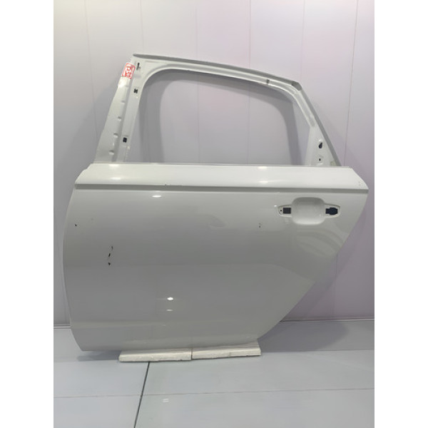 Porta Traseira Esquerda Audi A6 2012/2016 Com Detalhes Branco Traseira Esquerda