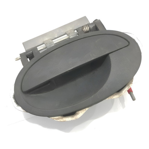 Maçaneta Externa Porta Traseira Esquerda Chevrolet Meriva 10 Preto