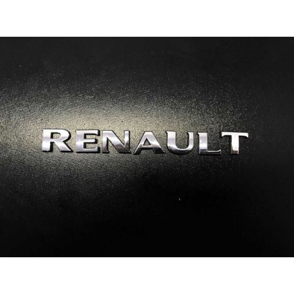 Emblema Escrita Renault Capô Traseiro Renault Sandero 15/18