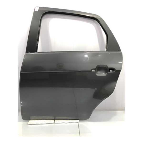 Porta Traseira Esquerda Fiat Grand Siena 2013/2020 C/detalhe Traseira Esquerda Cinza-escuro