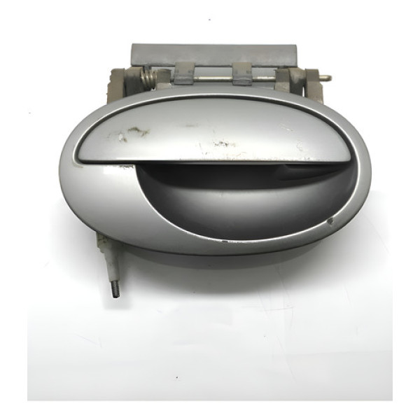 Maçaneta Externa Traseira Direita Chevrolet Corsa 2003/2011 Prateado