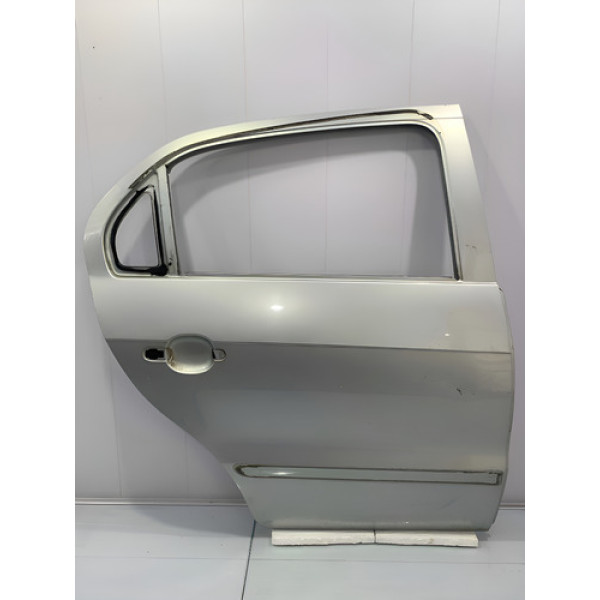 Porta Traseira Direita Volkswagen Gol Voyage 2009/2020 C/det Traseira Direita Prateado