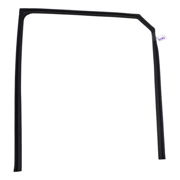 Borracha Canaleta Vidro Traseiro Esquerdo Jac T5 2016/2021 Preto