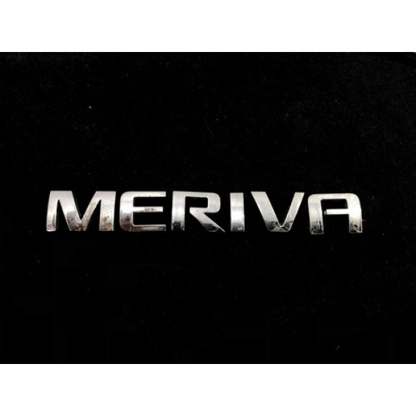 Emblema Meriva Capô Traseiro Chevrolet Meriva 2004-2012