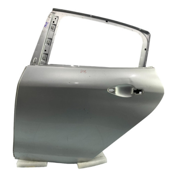 Porta Traseira Esquerda Peugeot 208 2013/2021 - Traseira - Direito - Prata