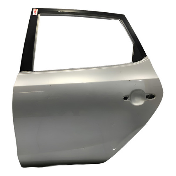 Porta Traseira Esquerda Hyundai I30 2009/2012 Traseira Esquerda Prateado