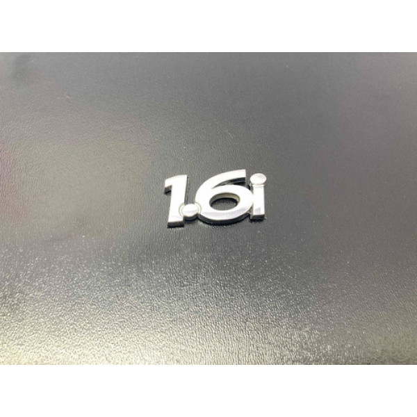 Emblema 1.6.i Capo Traseiro Citroën C3 2003/2008