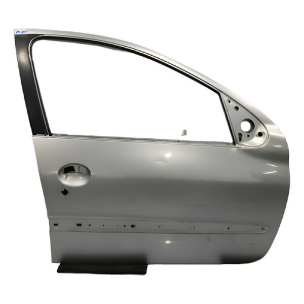 Porta Dianteira Direita Peugeot 2007/2015 Direita Prateado Dianteira