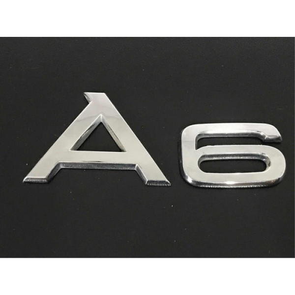 Emblema A6 Capô Traseiro Audi A6 2016