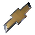 Emblema Chevrolet Capô Traseiro Agile 2009/2012 Amarelo