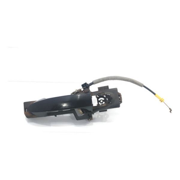 Maçaneta Externa Preta Traseira E. Ford Ka 13/18 C/detalhe Preto