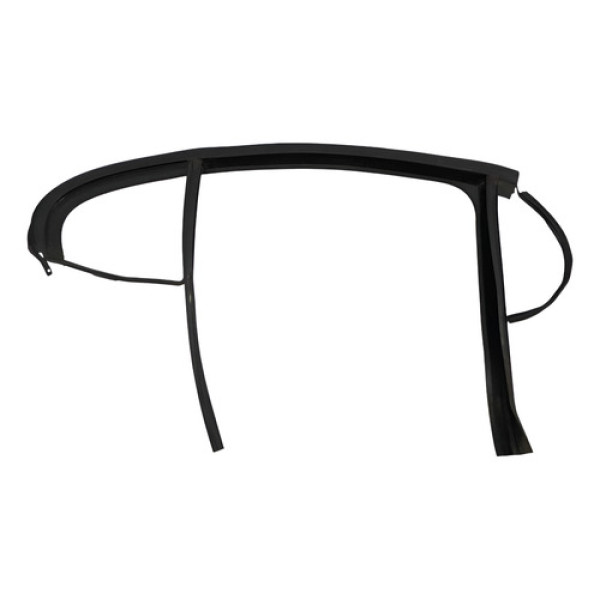 Borracha Canaleta Porta Traseira Dir Fluence 2011/1847866 Preto