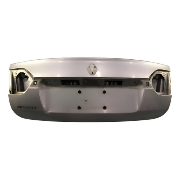 Tampa Traseira Renault Fluence 2011/2018 46628 Prata