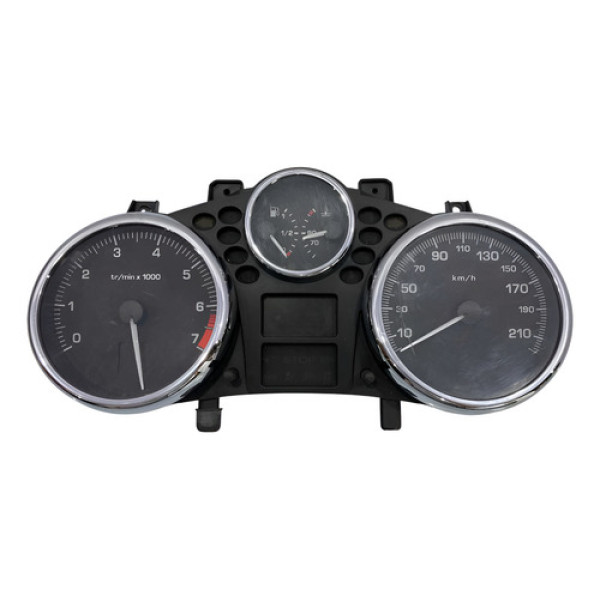 Painel De Instrumentos Peugeot 207 2007/2015 C/detalhe Preto