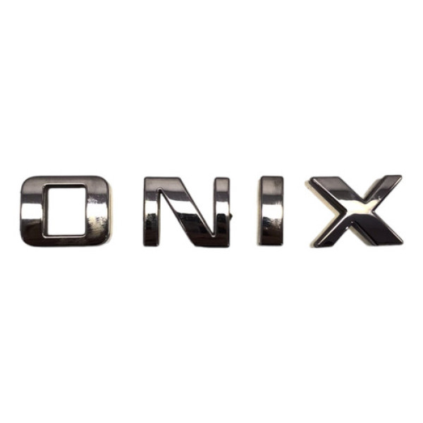 Emblema Onix Tampa Traseira Chevrolet Onix 2013/2019