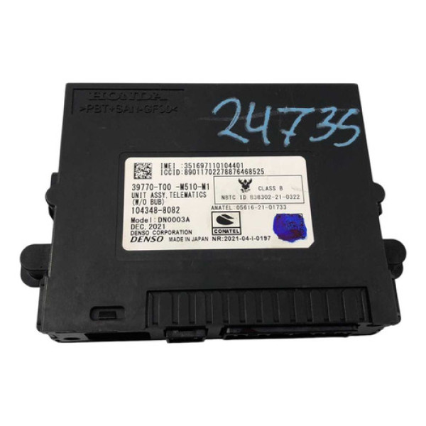 Modulo Central Honda City 1.5 2022/2025 17052