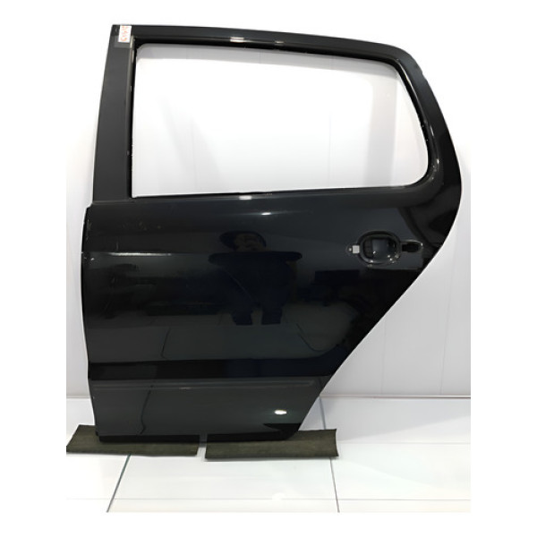 Porta Traseira Esquerda Volkswagen Fox 2010/2014 Traseira Esquerda Preto