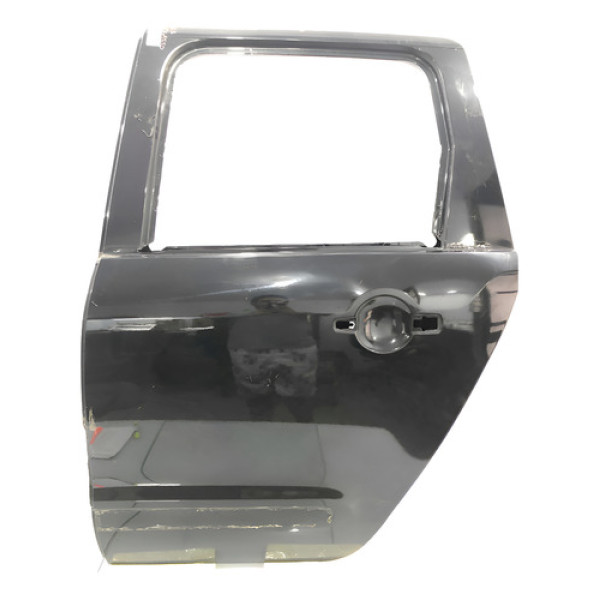 Porta Traseira Esquerda Citroën C3 Picasso 12/16 C/detalhe Traseira Esquerda Preto