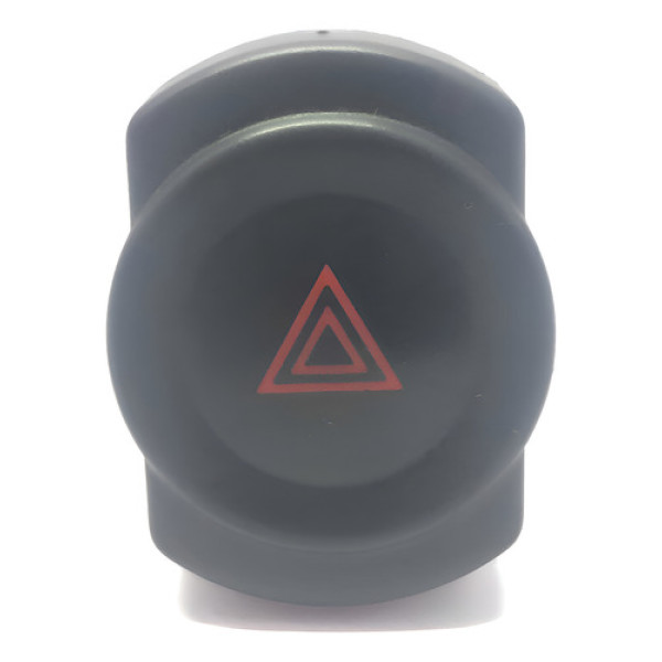 Botão Alerta Renault Sandero 2007/2011 Preto
