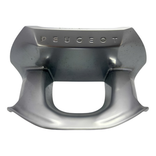 Moldura Cromada Volante Peugeot 208 2013/2021 Cromado Lisa