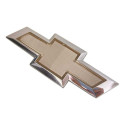 Emblema Chevrolet Capo Traseiro Gm Sonic 2012/2016 Dourado