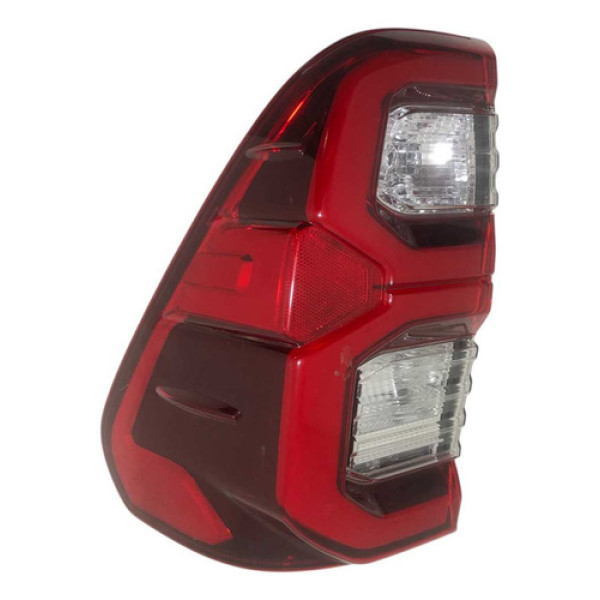 Lanterna Esquerda Toyota Hilux 2021/2022 Esquerdo/motorista Vermelho