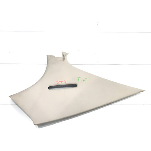 Moldura Coluna Traseira Esquerda Vw Voyage G6 2013/2016 Bege Animal Print