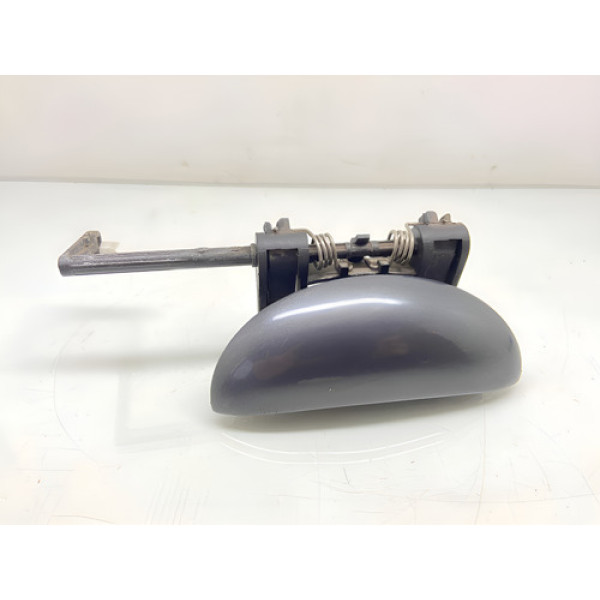 Maçaneta Externa Porta Dianteira Direita Peugeot 07 2007/15 Cinza-escuro