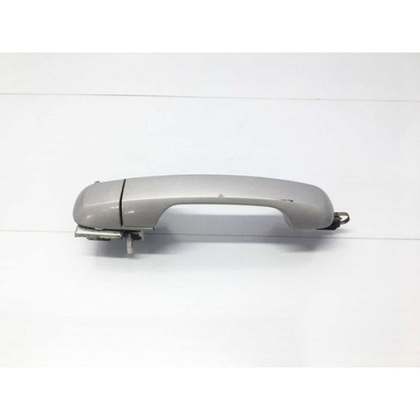 Maçaneta Externa Prata Traseira Esq. Ford Fiesta Hatch 03/14