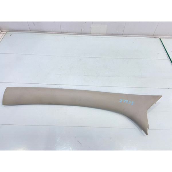 Moldura Coluna Dianteira Esquerda Ford Ka 2008/2013 Bege