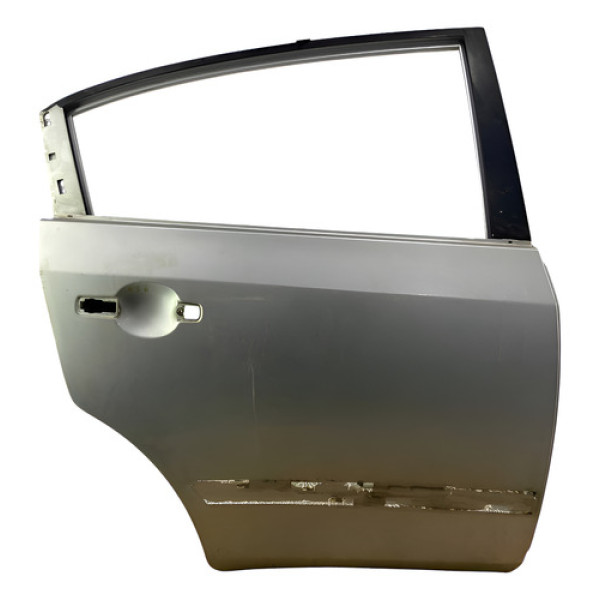 Porta Traseira Direita Nissan Sentra 2008/2012 47237 Traseira Direita Prata