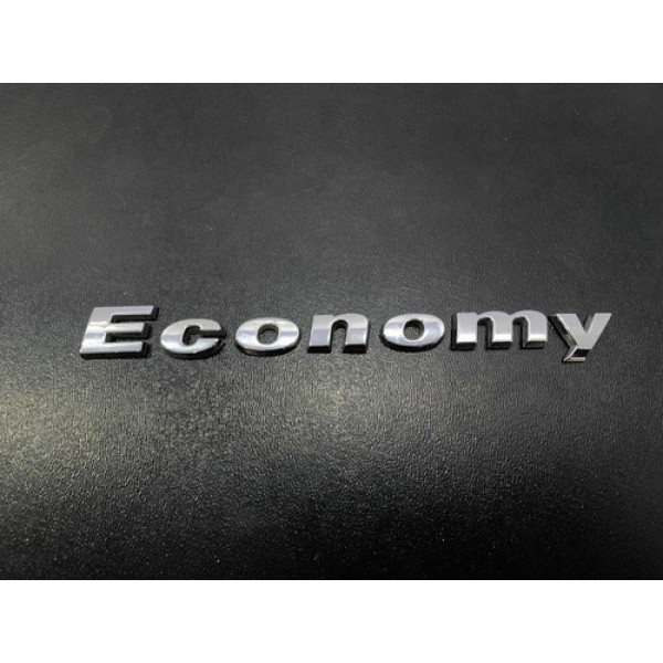 Emblema Economy Capô Traseiro Fiat Palio Economy 2012
